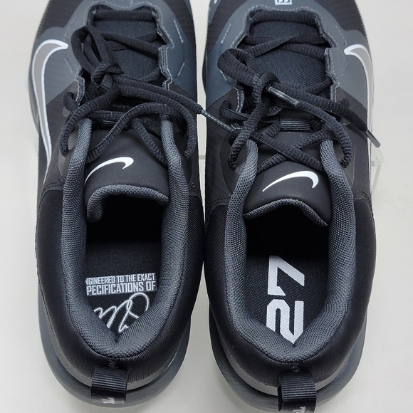 Nike Force Trout 9 Pro MCS Men\'s Size 10.5 Black Baseball Cleats FZ0915-003 New